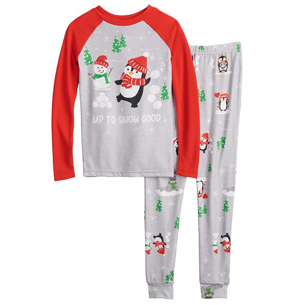 Women's Jammies For Your Families® Cool Penguin Top & Pants Pajama Set by  Cuddl Duds