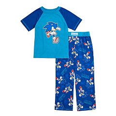 Boys Kids Sonic The Hedgehog Pajama Sets Sleepwear Clothing Kohl S