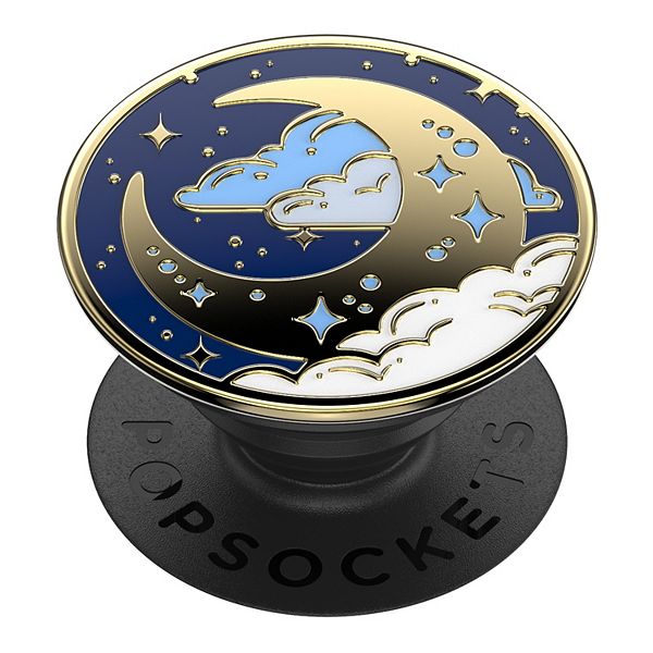 PopSockets PopGrip Enamel Cell Phone Grip & Stand - Fly Me To The Moon
