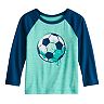 Toddler Boy Jumping Beans® Soccer Raglan Active Tee