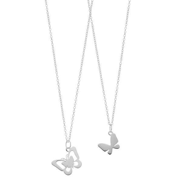 Kohl's deals butterfly necklace