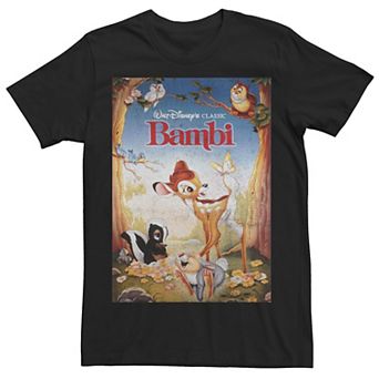Disney's Bambi Big & Tall Friendships Poster Tee
