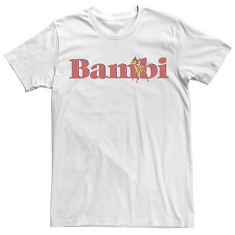 Big & Tall Disney Bambi Simple Bambi Logo Tee