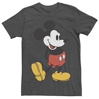 Big & Tall Men's Disney Mickey Mouse Vintage Leg Kick Tee