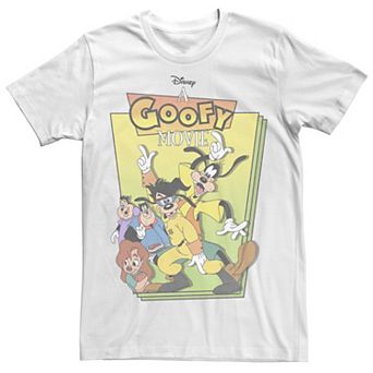 Big & Tall Disney A Goofy Movie Group Shot Cover Tee
