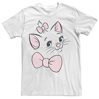 Big & Tall Disney Aristocats Marie Cute Kitten Face Up Close Tee