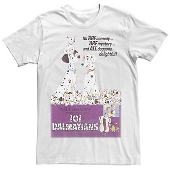 Big & Tall 101 Dalmations Vintage Poster Variant Vintage Tee