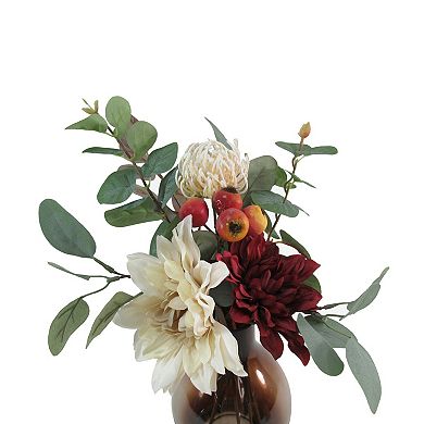 Everyday Decor Botanical Glass Vase