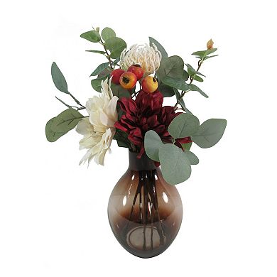 Everyday Decor Botanical Glass Vase