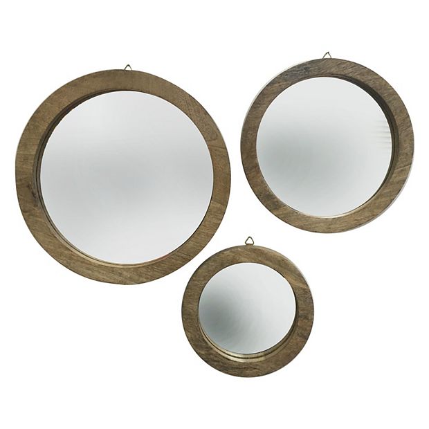 3 Round Mirrors - 50 Pieces