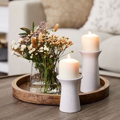 Everyday Decor Mango Wood Decorative Tray Table Decor