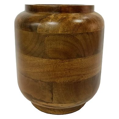 Everyday Decor Solid Wood Vase