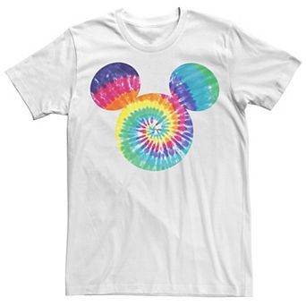 Big & Tall Disney Mickey & Friends Mickey Tie Dye Fill Tee