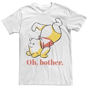 Disney's Winnie The Pooh Big & Tall Tumble Bear "Oh, Bother" Tee