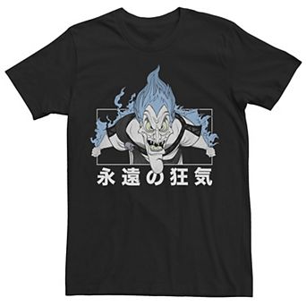 Big & Tall Disney Villains Hades Kanji Panel Tee