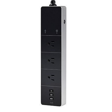 Eve Energy Strip Connected Triple Outlet with Apple HomeKit Technology