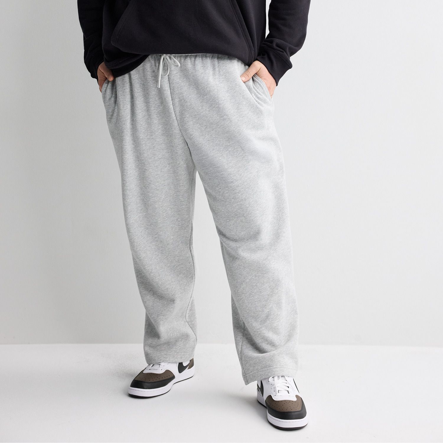 Мужские брюки Tek Gear Big & Tall Ultra Soft Fleece, цвет: Серый меланжевый