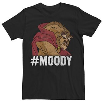 Big & Tall Disney Beauty & The Beast #MOODY Grumpy Tee