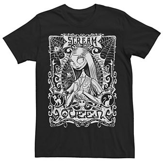 Big & Tall Disney The Nightmare Before Christmas Sally Scream Queen Tee