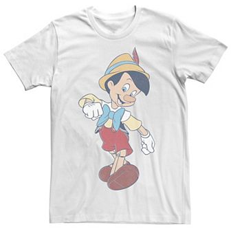 Big & Tall Disney Pinocchio Vintage Portrait Tee