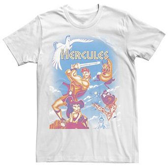 Big & Tall Disney Hercules Movie Poster DVD Cover Tee