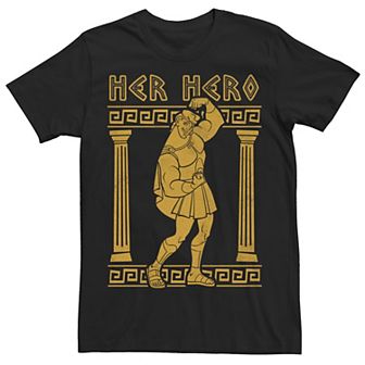 Big & Tall Disney Hercules Valentine's Day Hercules Her Hero Tee
