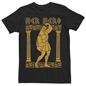 Big & Tall Disney Hercules Valentine's Day Hercules Her Hero Tee