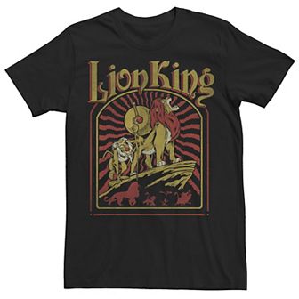 Big & Tall Disney The Lion King Pride Rock Sunset Tee