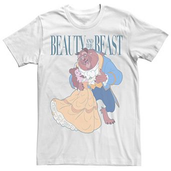 Big & Tall Disney Beauty And The Beast Belle And Beast Classic Portrait Tee