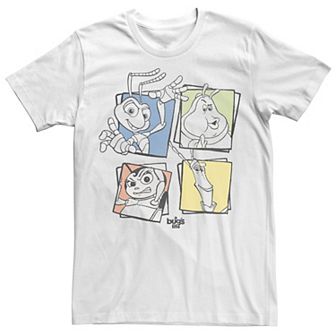 Big & Tall Disney / Pixar A Bug's Life Group Shot Box Up Tee