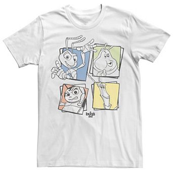 Big & Tall Disney / Pixar A Bug's Life Group Shot Box Up Tee