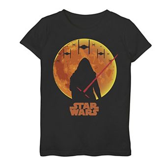 Girls 7-16 Star Wars Kyloween Logo Halloween Graphic Tee