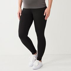 Sonoma Womens Leggings Pull On Stretch Gray Size - Depop