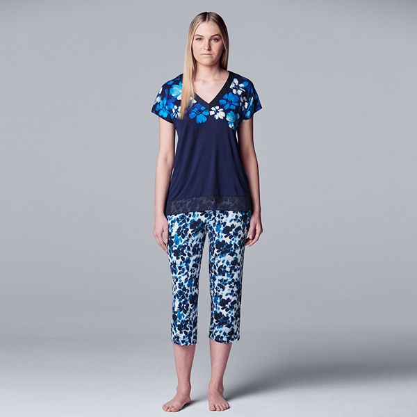 Kohls capri online pajamas