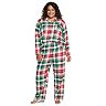 Plus Size Jammies For Your Families® Christmas Kitsch Plaid Pajama Set
