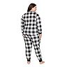 Plus Size Jammies For Your Families® Sleigh All Day Pajama Set