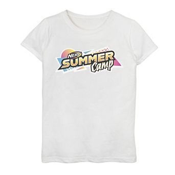 Girls 7-16 Nerf Camp Logo Graphic Tee