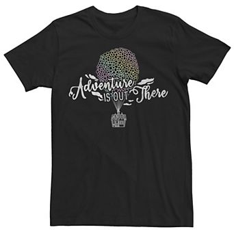 Disney / Pixar's Up Big & Tall Adventure Is Out There Outline Tee