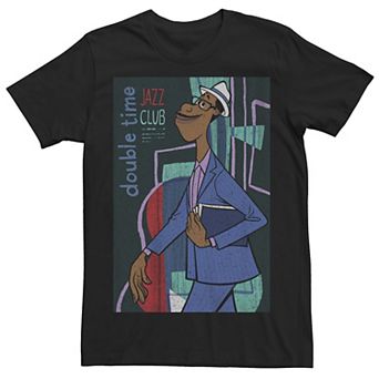 Big & Tall Disney / Pixar Soul Joe Double Time Jazz Club Poster Tee
