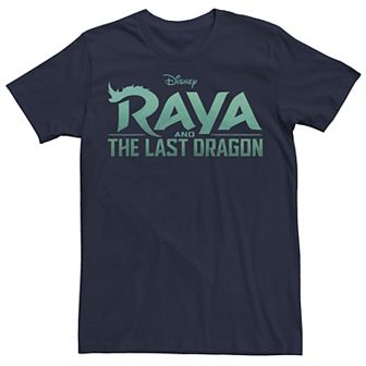 Big & Tall Disney Raya & The Last Dragon Logo Tee