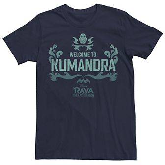 Big & Tall Disney Raya And The Last Dragon Welcome To Kumandra Tee