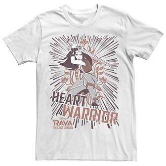Big & Tall Disney Raya And The Last Dragon Raya Heart Warrior Tee
