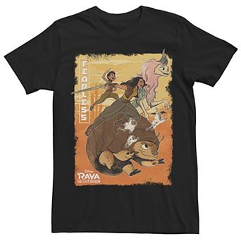 Big & Tall Disney Raya And The Last Dragon Group Shot Fearless Poster Tee