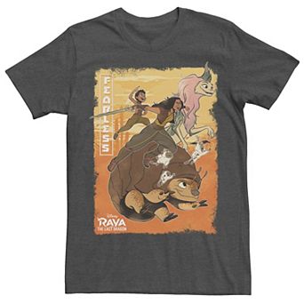 Big & Tall Disney Raya And The Last Dragon Group Shot Fearless Poster Tee