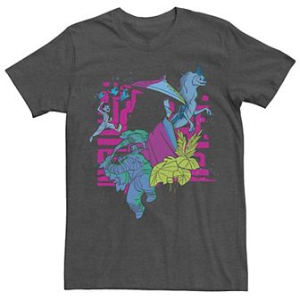 Big & Tall Disney Raya And The Last Dragon Neon Group Shot Tee