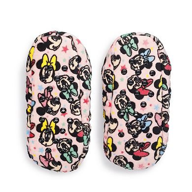Disney's Minnie Mouse Toddler Girl Fuzzy Babba Slipper Socks