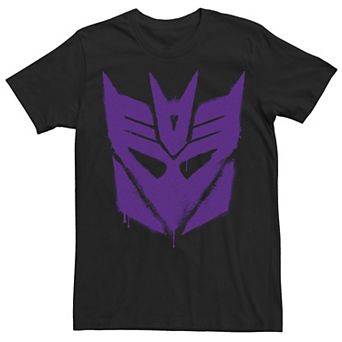 Big & Tall Transformers Decepticon Graffiti Logo Tee