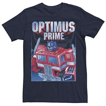 Big & Tall Transformers Optimus Prime Portrait Tee