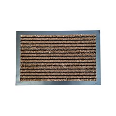 Doortex Ribmat Heavy Duty Indoor/Outdoor Entrance mat-36inchx60inch-Brown