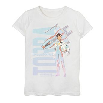 Girls 7-16 Star Wars Resistance Torra Doza Rebel Piolet Graphic Tee